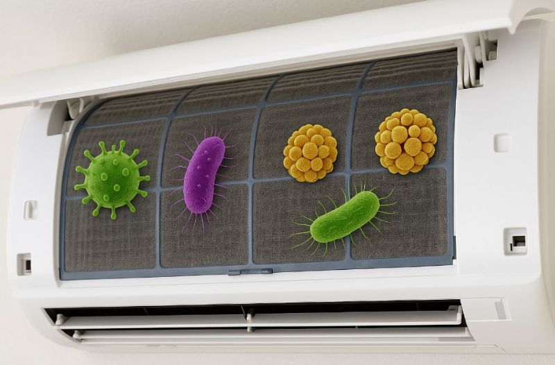 冷氣隔塵網藏600萬細菌！3大低成本DIY清潔法預防肺炎危機